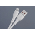 Blue Star PJ68-24-2.4 duomenų perdavimo ir įkrovimo laidas | USB-A į Lightning | 12W | 1m | baltas Blue Star PJ68-24-2.4 duomenų perdavimo ir įkrovimo laidas | USB-A į Lightning | 12W | 1m | baltas