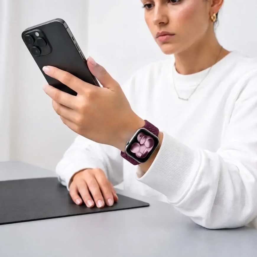 TECH-PROTECT NYLONMAG APPLE WATCH 8 / 9 / 10 / 11 / 12 / SE / ULTRA (44 / 45 / 46 / 49 MM) DZIĻI VIETAS – 5