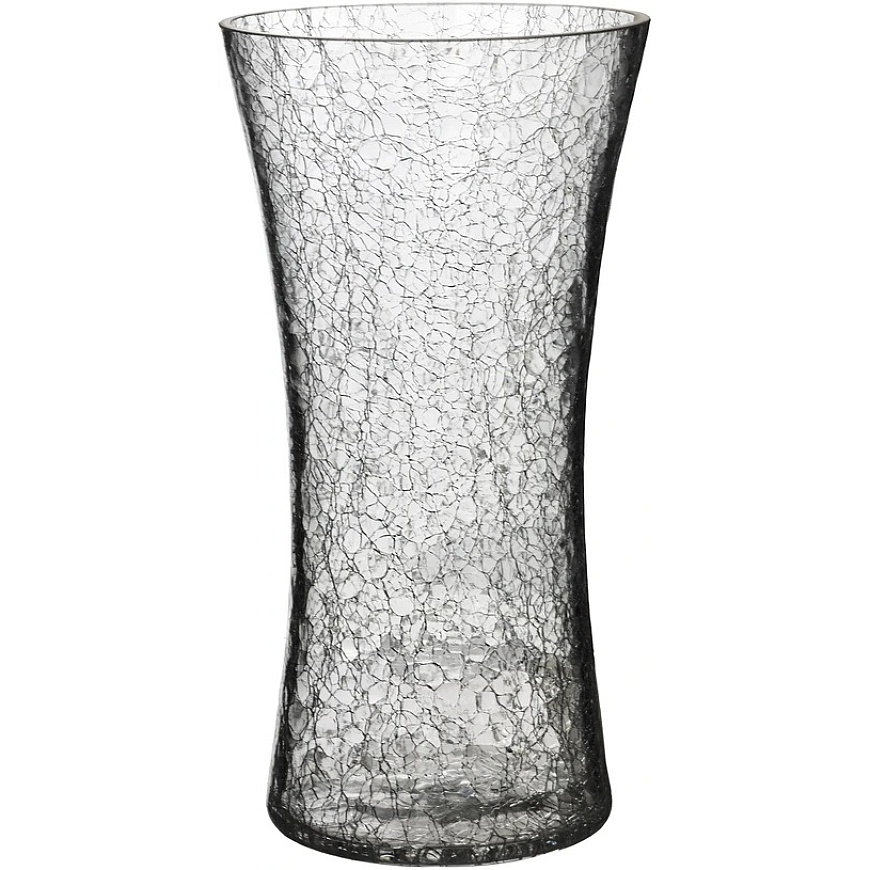 Mondex Since 1986 SERENITE Vase 15.5x30cm cracked glass