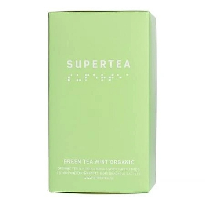 Teministeriet - Supertea Roheline tee Mint - BIO 20 teepakki