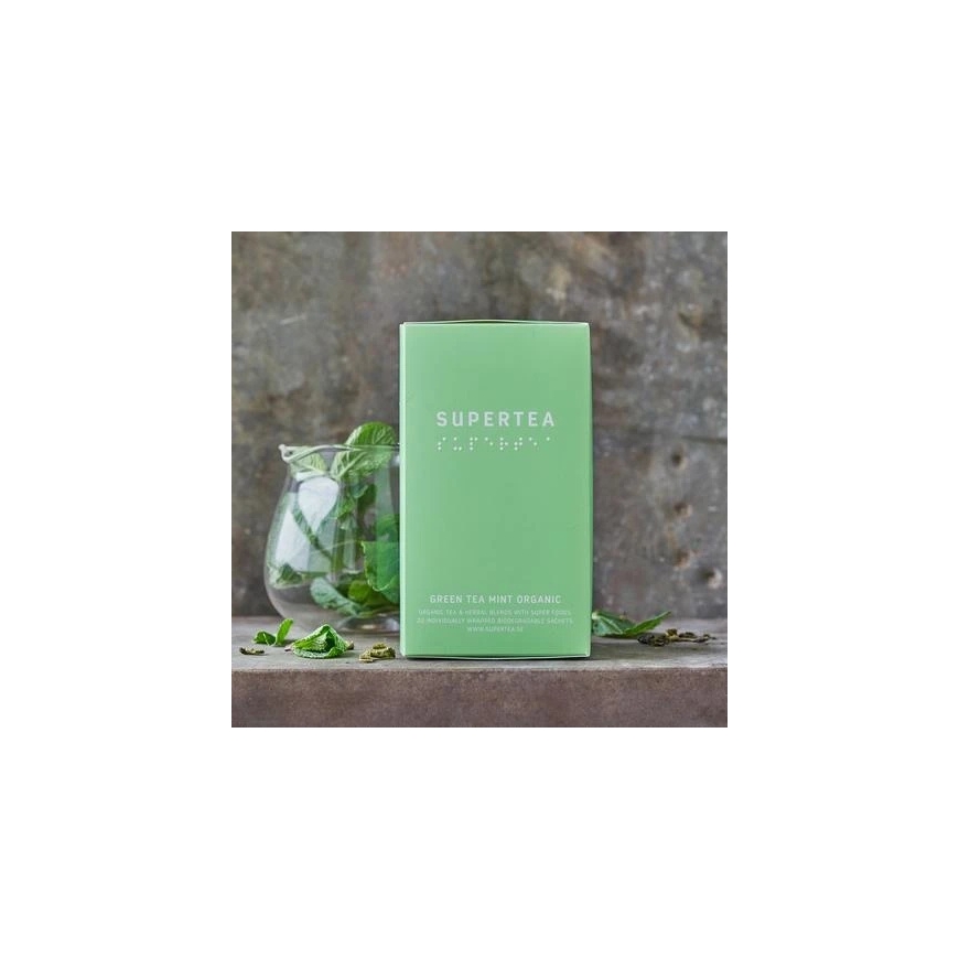 Teministeriet - Supertea Roheline tee Mint - BIO 20 teepakki – 3