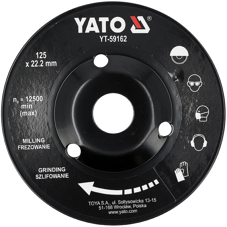 Yato 125 mm WOOD RASPING DISC