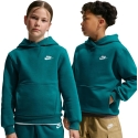 Nike Sportswear Club Fleece vaikiškas flisas žalias FD3000 372 (XS) Nike Sportswear Club Fleece vaikiškas flisas žalias FD3000 372 (XS)