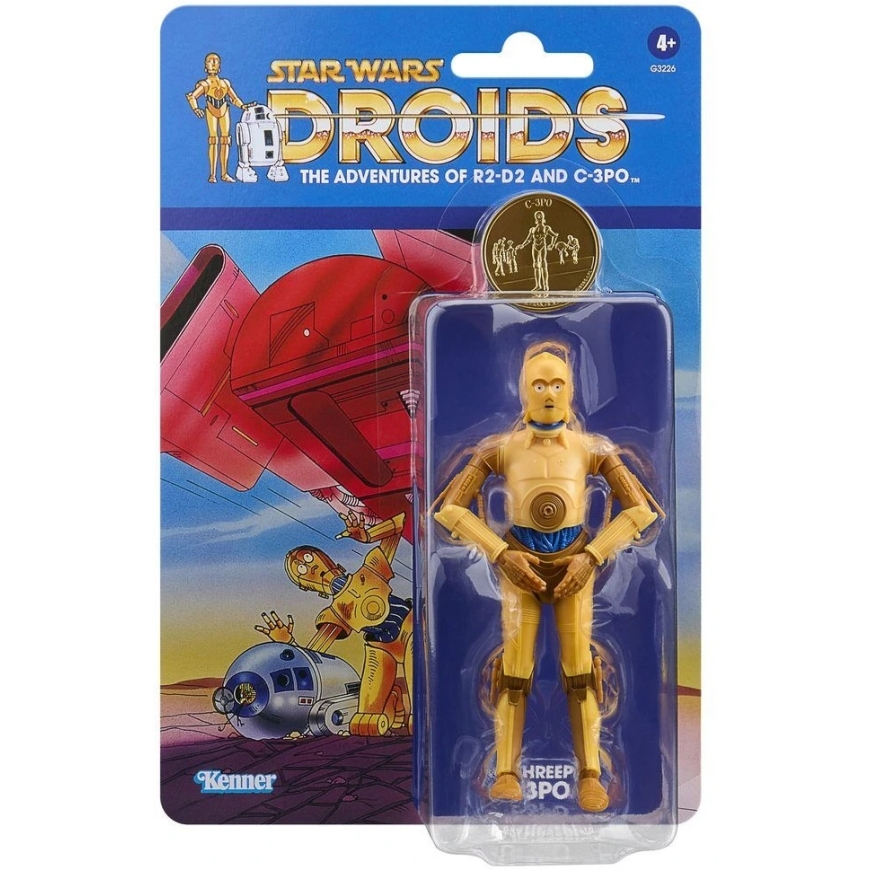 Hasbro Star Wars Приключения R2-D2 и C-3PO - фигурка C-3PO 15см