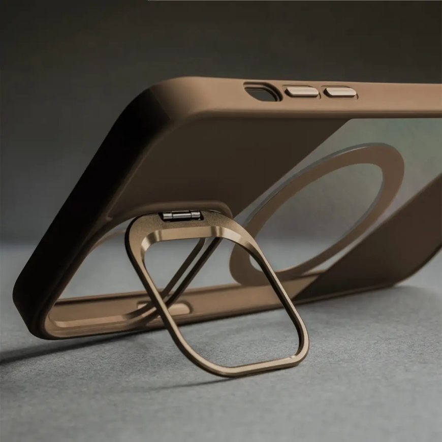Fusion Mag -puhelintasku MagSafe-tuesta iPhone 17 Air:lle, ruskea – 5