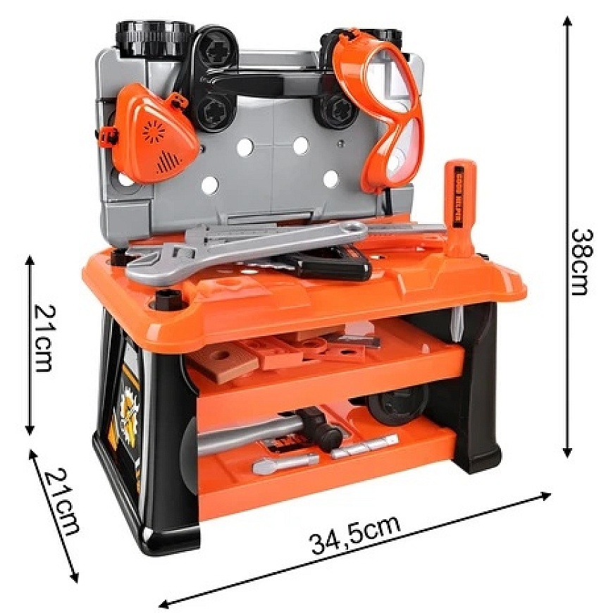 Tööriistakast koos tööriistadega - DIY komplekt 63 tk – 4