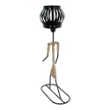 Decorative metal candlestick ART DECO Africa model B IALC-1 Decorative metal candlestick ART DECO Africa model B IALC-1