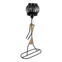 Dekoratyvinis metalinis žvakidė ART DECO Afrika modelis B IALC-1 Dekoratyvinis metalinis žvakidė ART DECO Afrika modelis B IALC-1