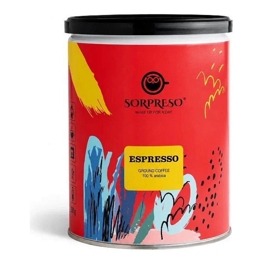 Malta Coffee SORPRESO ESPRESSO 250g (In Can)
