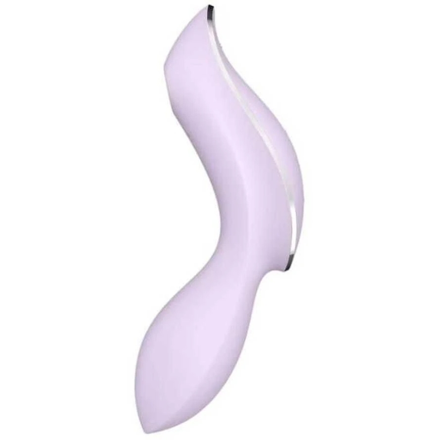Satisfyer Curvy Trinity 2 klitora stimulators ar violetām vibrācijām – 3