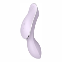 Satisfyer Curvy Trinity 2 klitoristimulaattori violeteilla värinöillä