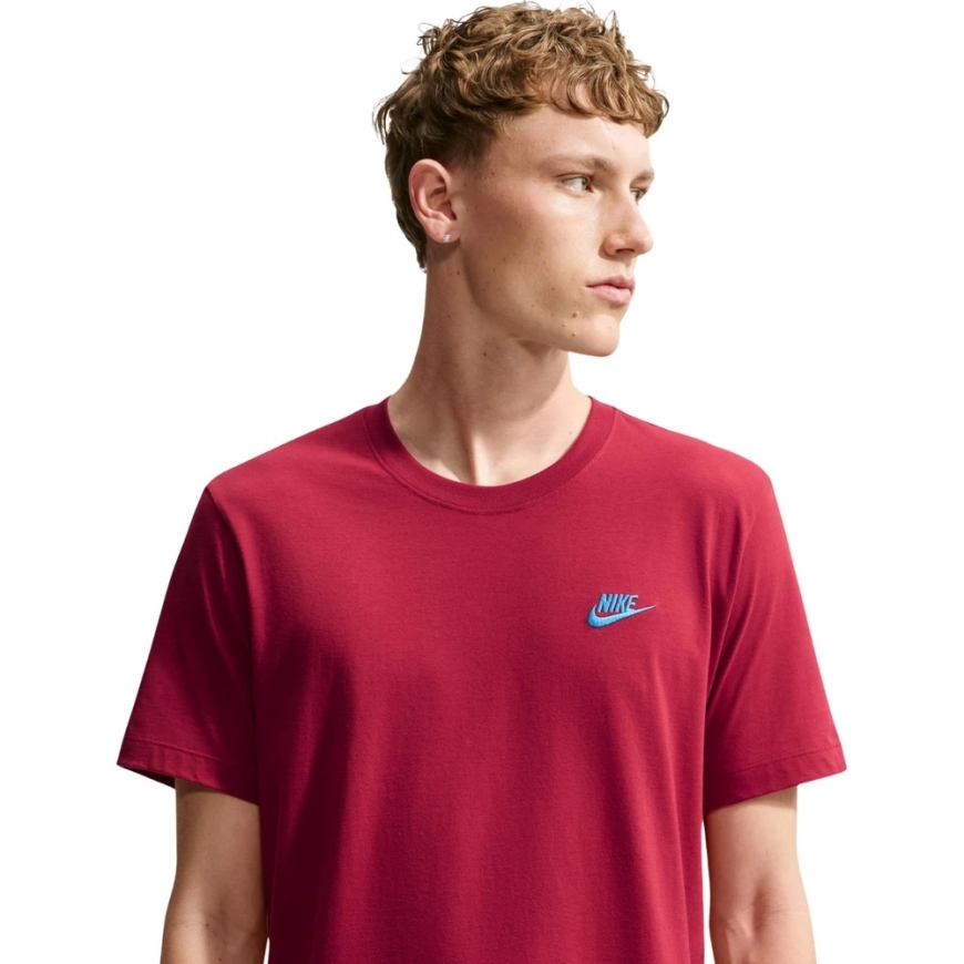 Nike Club Tee miesten t-paita punainen AR4997 608 (L) – 3