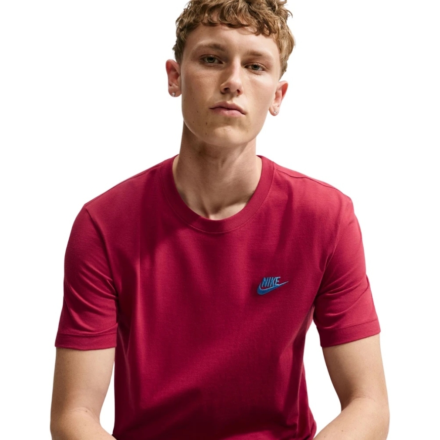 Nike Club Tee miesten t-paita punainen AR4997 608 (L) – 5