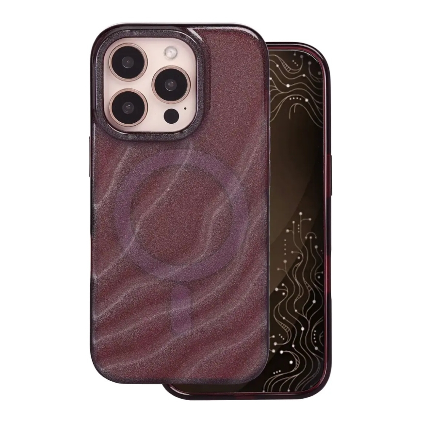 Tecto Shield Desert Mag case for iPhone 16 Pro 6,3" mahogany – 2
