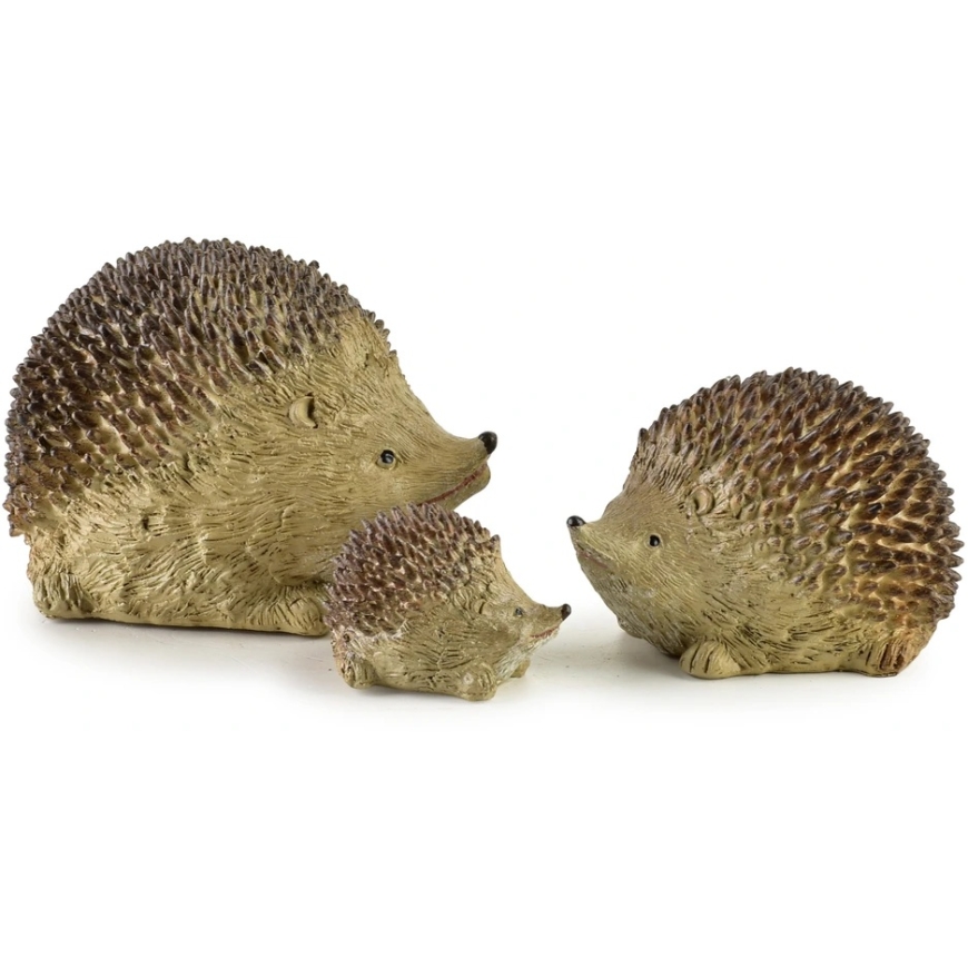 Mondex Eža figūriņa brūna-smilšu krāsa 7,5x10x7cm – 2