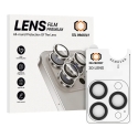Tel Protect 3D Lens kaamera kaitseklaas telefonile iPhone 13 Pro | iPhone 13 Pro Max must (3 tk.) Tel Protect 3D Lens kaamera kaitseklaas telefonile iPhone 13 Pro | iPhone 13 Pro Max must (3 tk.)