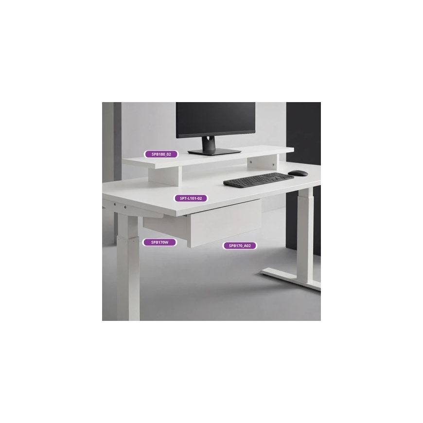 Szuflada biurkowa Spacetronik Balta SPB170W – 2