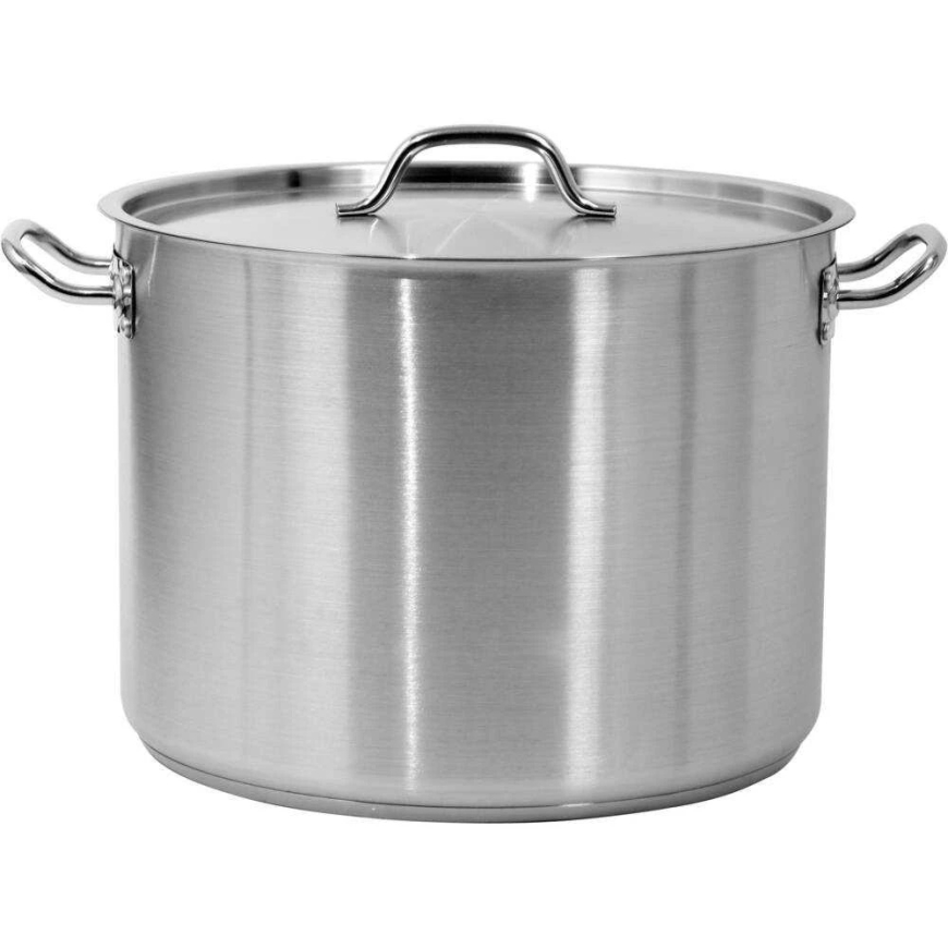 Toya Sa Poland Stainless Steel Medium Sized Pot with Lid, 40x30cm, 37.7L Capacity, Professional Kitchen Utensils – 3