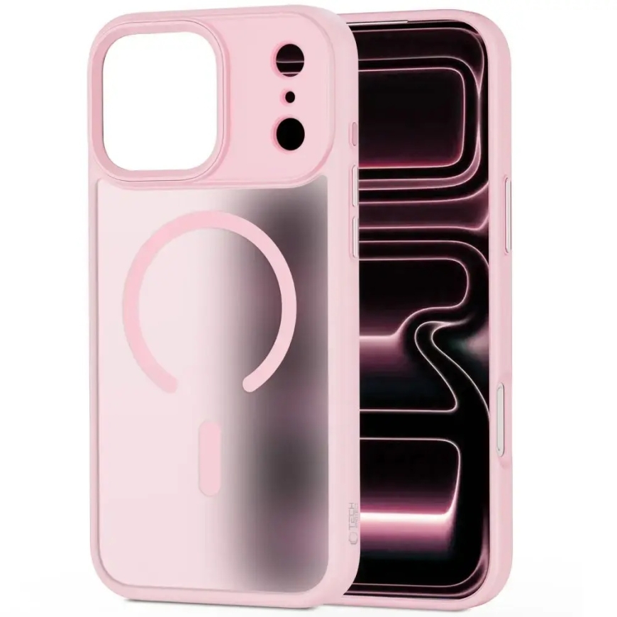 TECH-PROTECT MAGMAT telefono dėklas su MagSafe palaikymu iPhone 17 Pro rožinis – 2