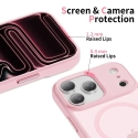 TECH-PROTECT MAGMAT telefoni ümbris MagSafe toega iPhone 17 Pro roosa TECH-PROTECT MAGMAT telefoni ümbris MagSafe toega iPhone 17 Pro roosa