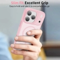 TECH-PROTECT MAGMAT -puhelinouojus MagSafe-tuella iPhone 17 Pro:lle, vaaleanpunainen TECH-PROTECT MAGMAT -puhelinouojus MagSafe-tuella iPhone 17 Pro:lle, vaaleanpunainen