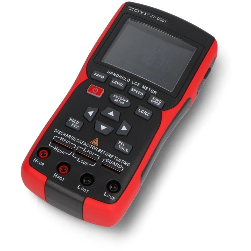 LCR mērītājs ar ESR mērījumu - 100kHz - ZOYI ZT-DQ01