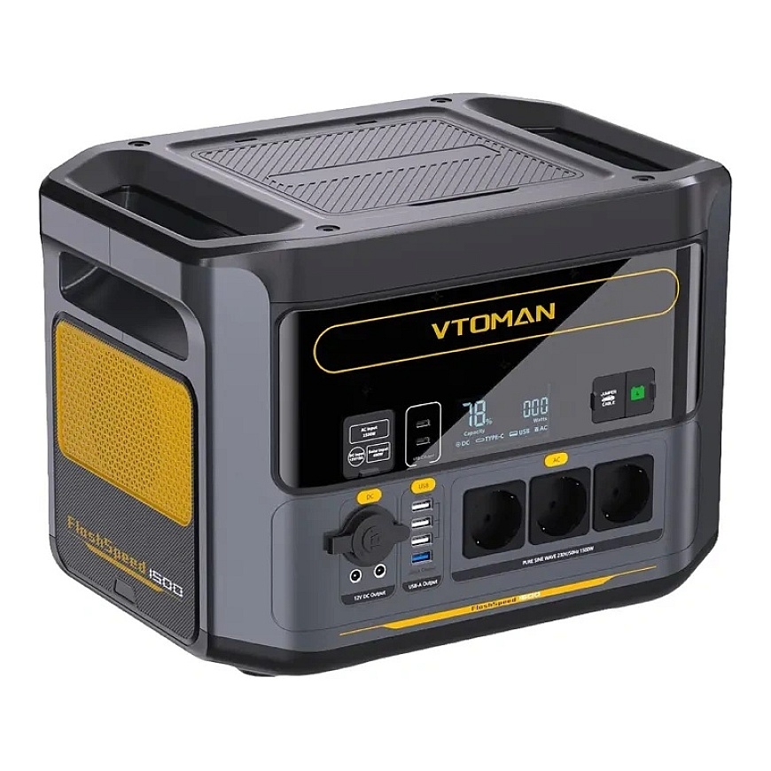 Pārnēsājamā jaudas stacija VTOMAN FlashSpeed1500 1500W