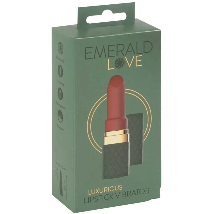 Emerald Love Зеленая серия Роскошный Вибратор для Губной Помады