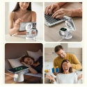 SODI 3-in-1 langaton laturi yövalolla 25W W108A - Valkoinen SODI 3-in-1 langaton laturi yövalolla 25W W108A - Valkoinen