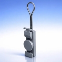 Qoltec Fixture for fiber cable | gray Qoltec Fixture for fiber cable | gray