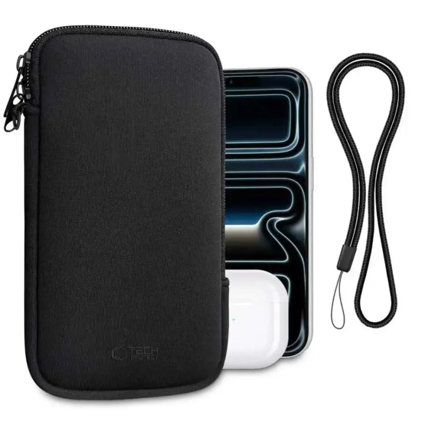 TECH-PROTECT SM70 UNIVERSALUS TELEFONO DĖKLAS 6.0-7.2 COLIŲ JUODAS