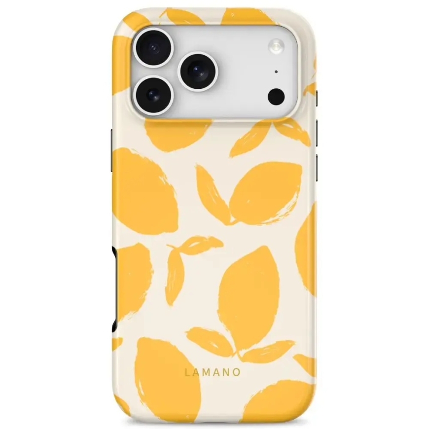 Tech-Protect Lamano MagSafe Case for iPhone 18 Pro Max / 17 Pro Max - Yellow and White – 3