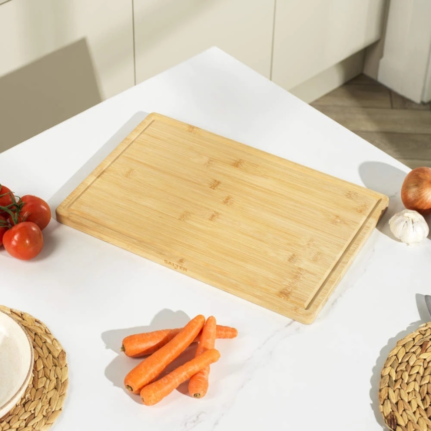 Salter BW14109 Simple Prep Bamboo Chopping Board 45 x 30 cm – 2