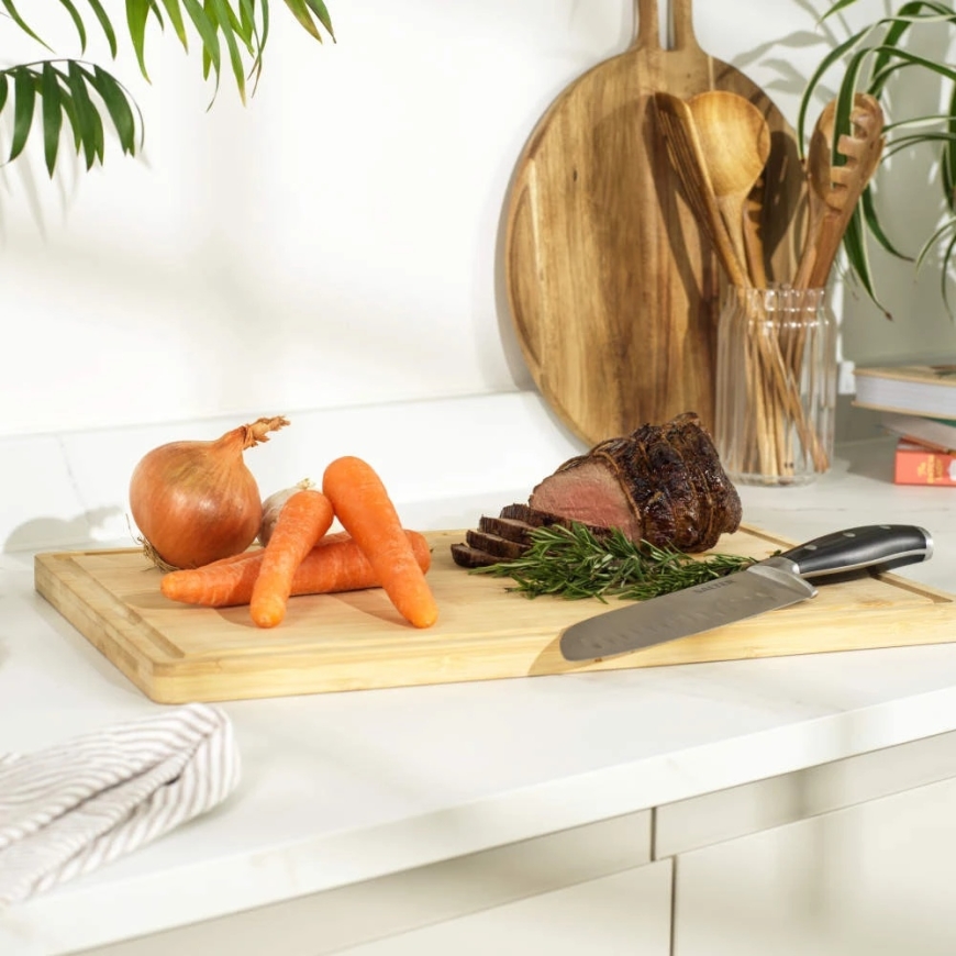 Salter BW14109 Simple Prep Bamboo Chopping Board 45 x 30 cm – 4