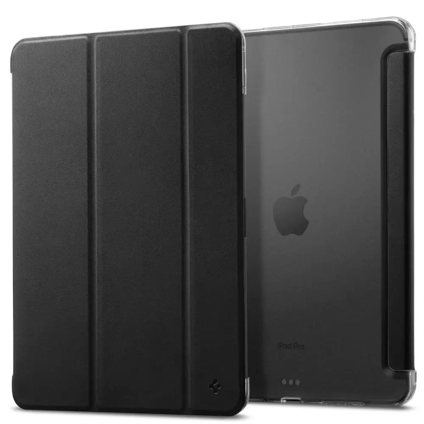 Spigen Liquid Air Folio knyginio tipo dėklas iPad Pro 11" M4 (2024) | iPad Pro 11" M5 (2025) juodas