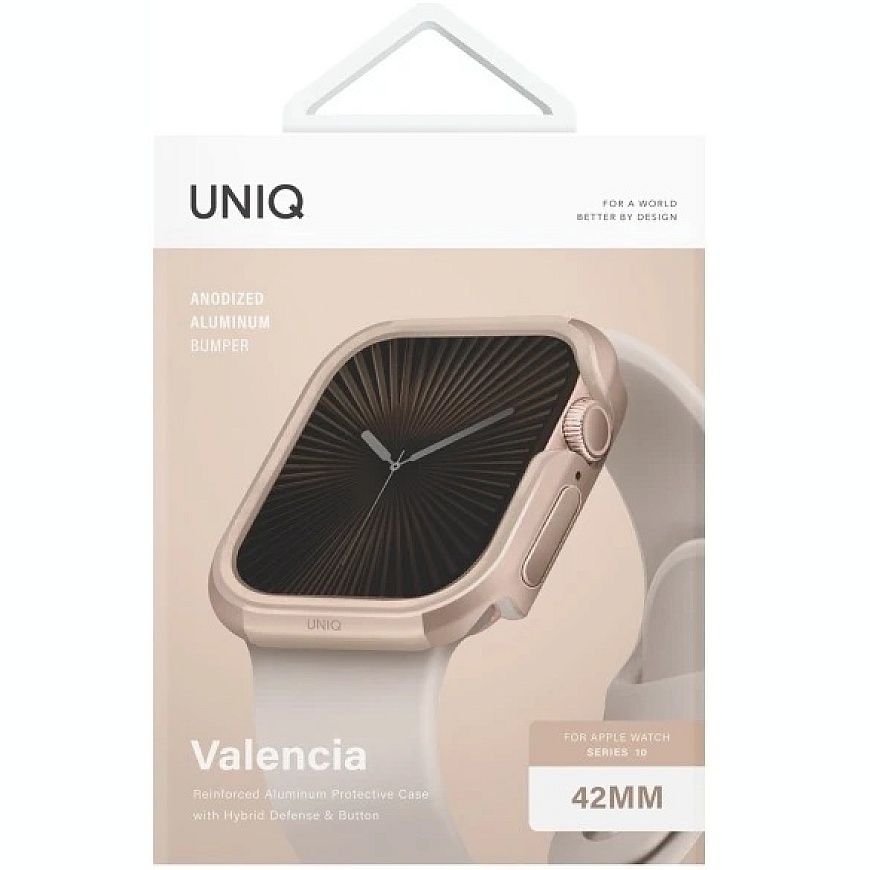 UNIQ Valencia kate Watch Series 42mm kuldne