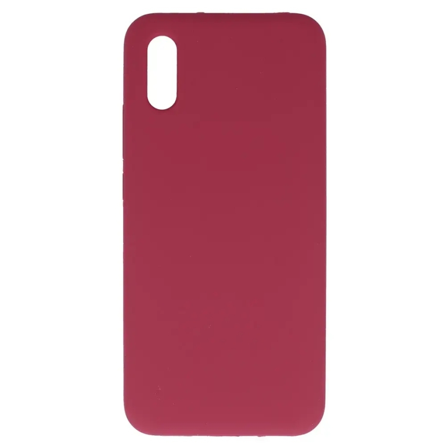 Silicone Lite Case for Xiaomi Redmi 9A burgundy – 2