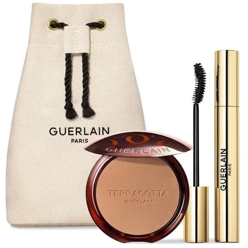 Guerlain Terracotta Bronze Poudre Blakstienų tušas Noir g