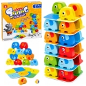 Lean Toys Oskuste mäng Tasakaalustavad elevandid 46 tk. Lean Toys Oskuste mäng Tasakaalustavad elevandid 46 tk.