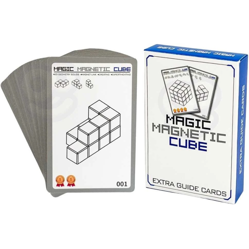 WOOPIE 3D Magnētiskie Tetris Kubi ar Kartēm – 4