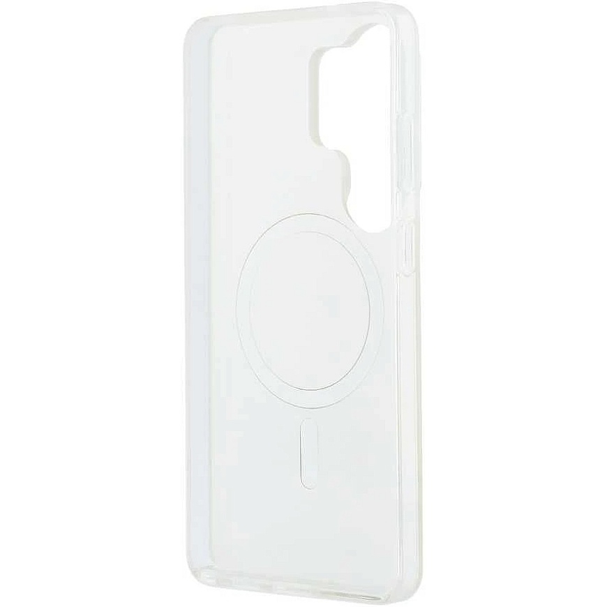 Karl Lagerfeld IML K&CH Peekaboo Logo magnetic case for iPhone Samsung Galaxy S26 Ultra, white color – 2
