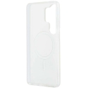 Karl Lagerfeld IML K&CH Peekaboo Logo magnetic case for iPhone Samsung Galaxy S26 Ultra, white color Karl Lagerfeld IML K&CH Peekaboo Logo magnetic case for iPhone Samsung Galaxy S26 Ultra, white color