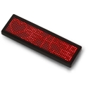 OEM Programmable LED Name Tag 93x30mm - USB Text Screen - Red OEM Programmable LED Name Tag 93x30mm - USB Text Screen - Red