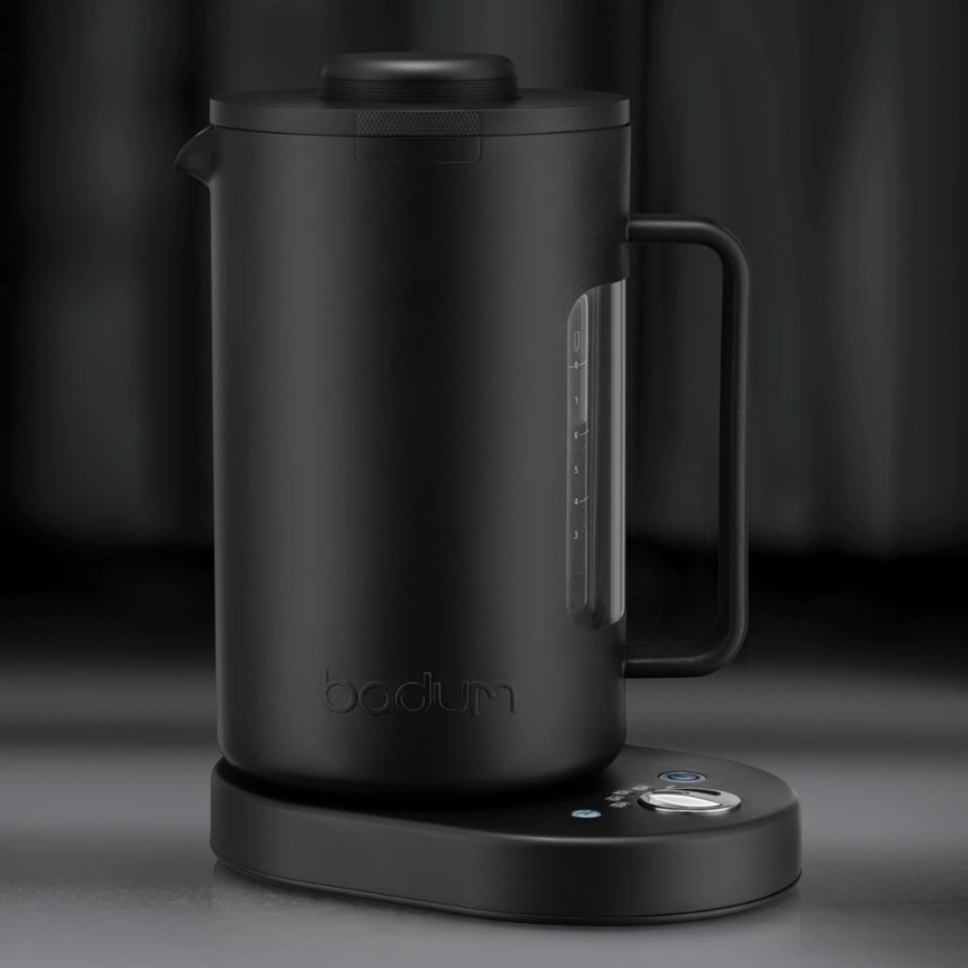 Bodum tējkanna ar temperatūras regulēšanu Bistro 1L Melna – 4