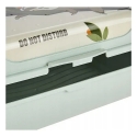 Food storage container deco-click-box midi 1L Carla “Lazy Lui” 17x13x7cm green