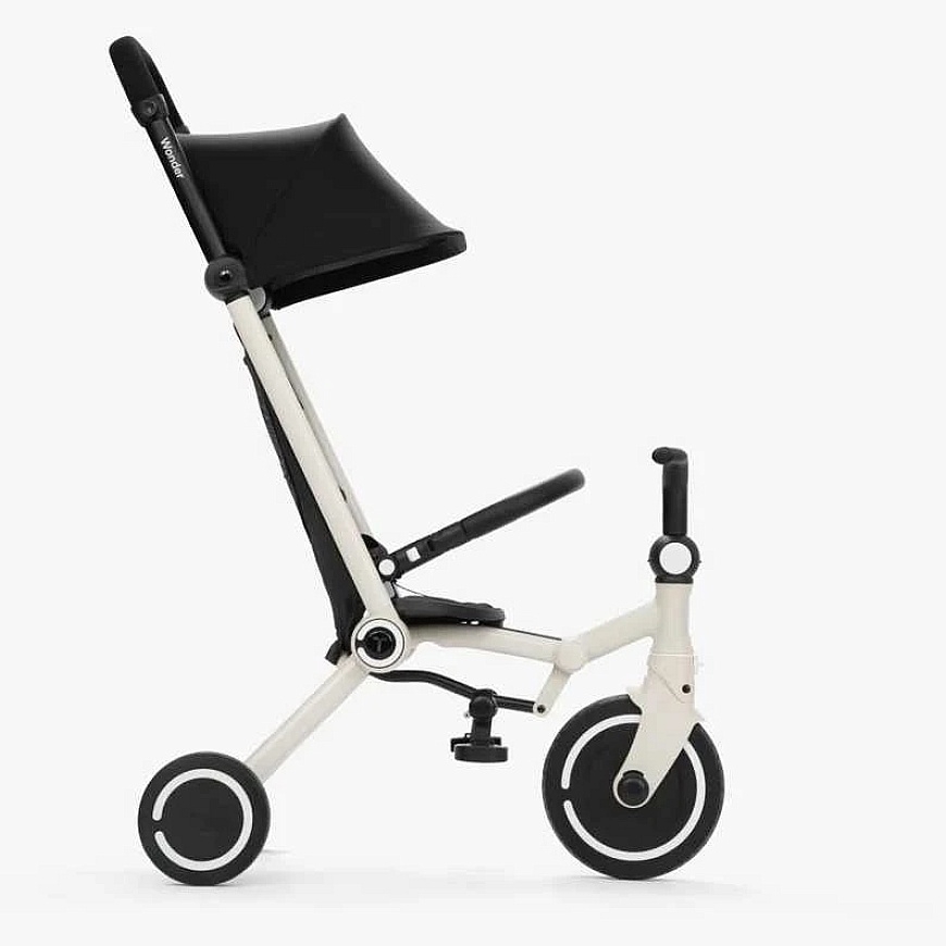 Smartrike Dviratukas su funkcija wózka - Wonder - midnight / juoda-balta