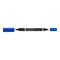 Pysyvä tusse STAEDTLER LUMOCOLOR DUO, kaksipuolinen, sininen Pysyvä tusse STAEDTLER LUMOCOLOR DUO, kaksipuolinen, sininen