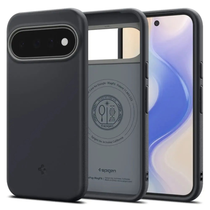 Spigen Nano Pop чехол с поддержкой MagSafe для телефона Google Pixel 11 чёрный