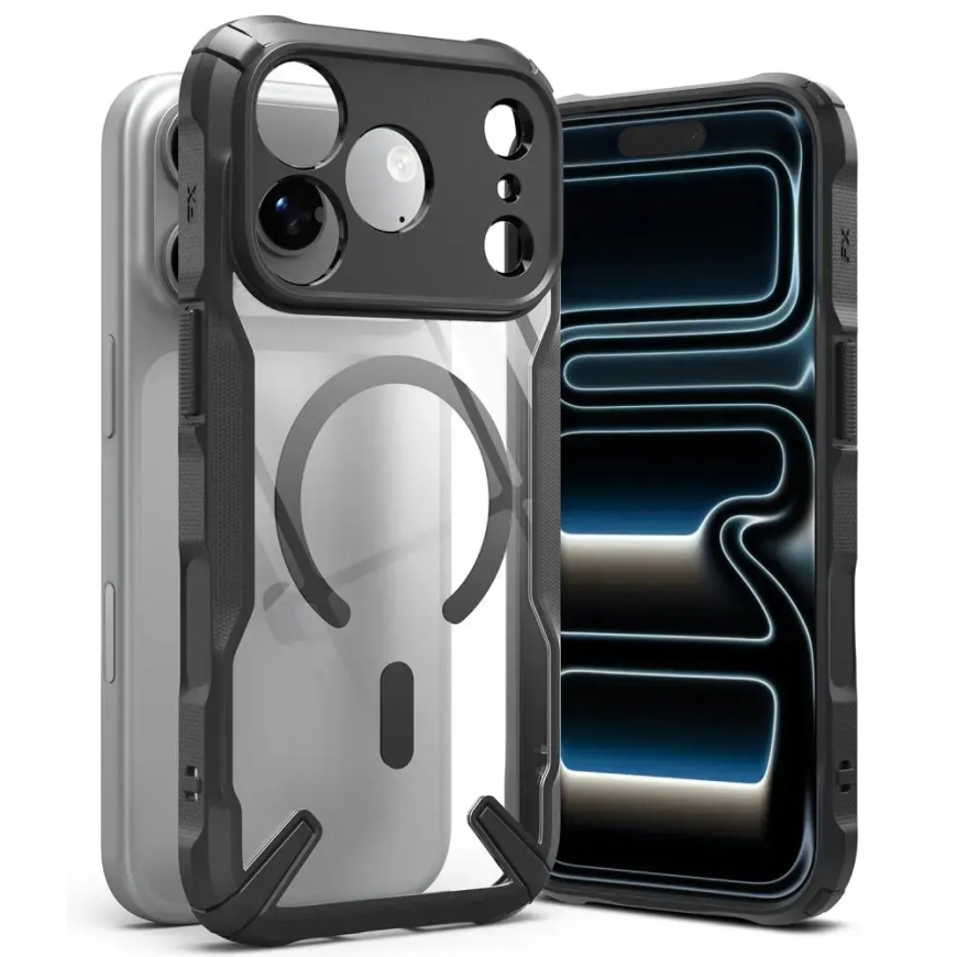 RINGKE FUSION X MAGNETIC MAGSAFE IPHONE 17 PRO MAX / 18 PRO MAX ЧЕРНЫЙ