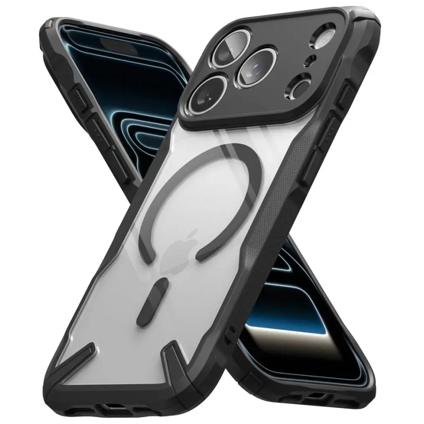 RINGKE FUSION X MAGNETIC MAGSAFE IPHONE 17 PRO MAX / 18 PRO MAX MUSTA – 5